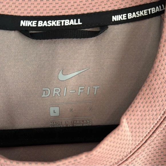 Nike Therma Flex Showtime Crew Mens Shirt Medium Pink Hyper Utility Dri Fit EUC - Picture 8 of 12